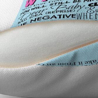 Alternate view of Waitress Original Cast Recording Throw Pillow
