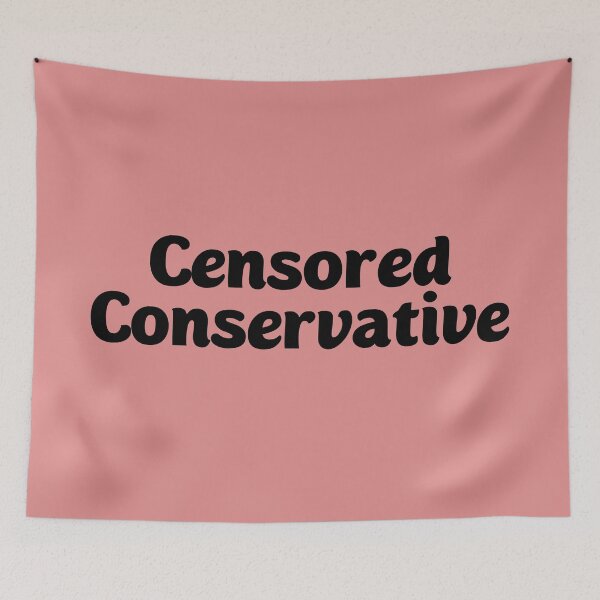 Item preview, Censored Conservative designed and sold by Twittlefish.