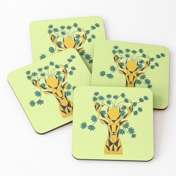 Item preview, Plant Headed Deer designed and sold by PriyanDecor.