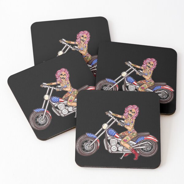 Item preview, Zombie Woman Riding Bike Classic designed and sold by Tannumoni.
