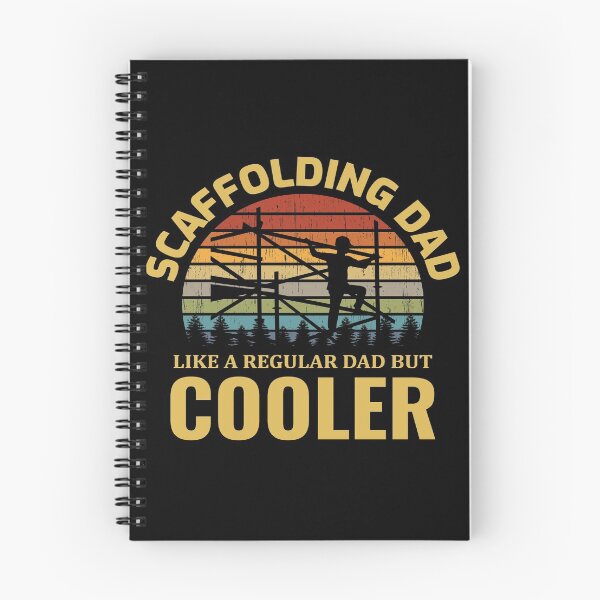 Item preview, Scaffolder Scaffold Scaffolding Dad Fathers day Vintage Retro designed and sold by CuteDesigns1.