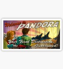 Welcome to Pandora Sticker