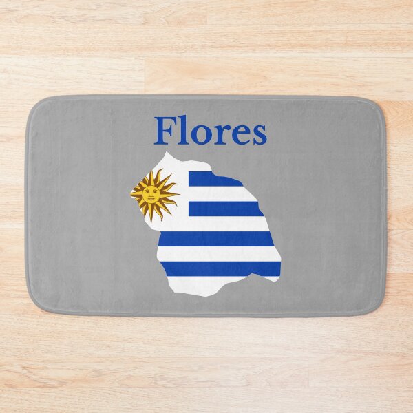 Item preview, Flores Department Map Design, Uruguay  designed and sold by marosharaf.
