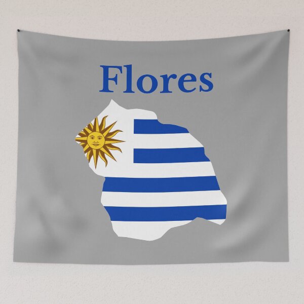 Item preview, Flores Department Map Design, Uruguay  designed and sold by marosharaf.