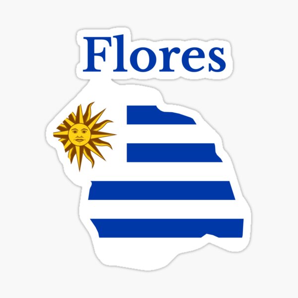 Item preview, Flores Department Map Design, Uruguay  designed and sold by marosharaf.