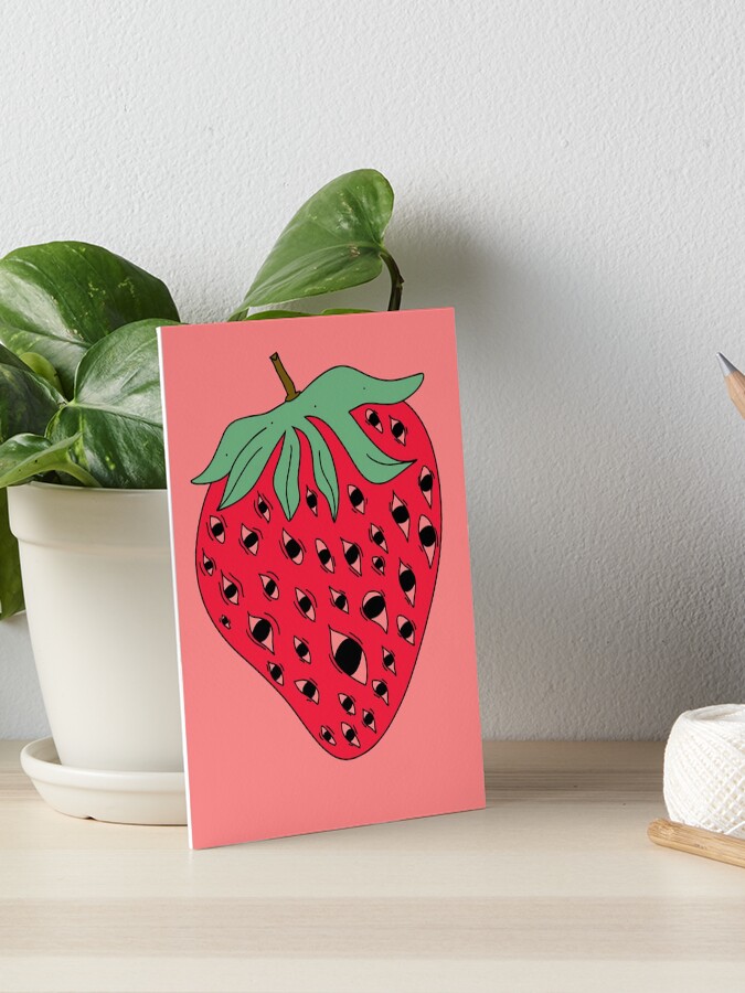 Strawberry with eyes Strawberry with eyes