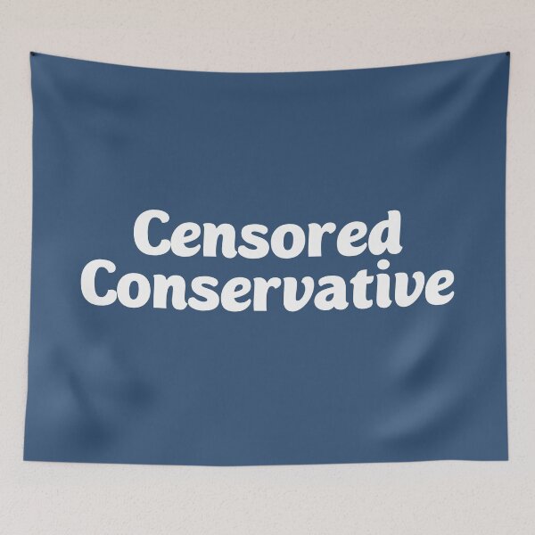 Item preview, Censored Conservative designed and sold by Twittlefish.