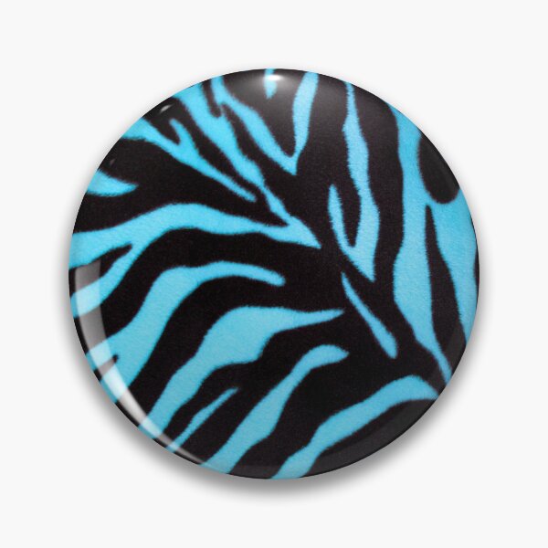 Artikelvorschau, Blauer Zebradruck-Hintergrund entworfen und verkauft von Chantelle Spies.