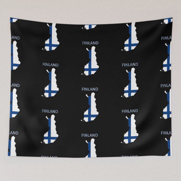 Item preview, Finland Scandinavia Map designed and sold by AndiHK.