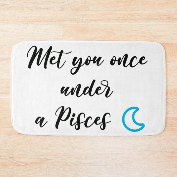 Item preview, & quot; Met you once under a Pisces moon & quot; (Save Your Tears rmx) designed and sold by nuzadraws.