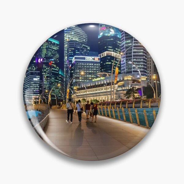 Item preview, Singapore view of the Commercial Business District from the bridge area, Singapore designed and sold by Artsy Boulevard.