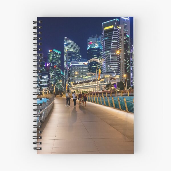 Item preview, Singapore view of the Commercial Business District from the bridge area, Singapore designed and sold by Artsy Boulevard.