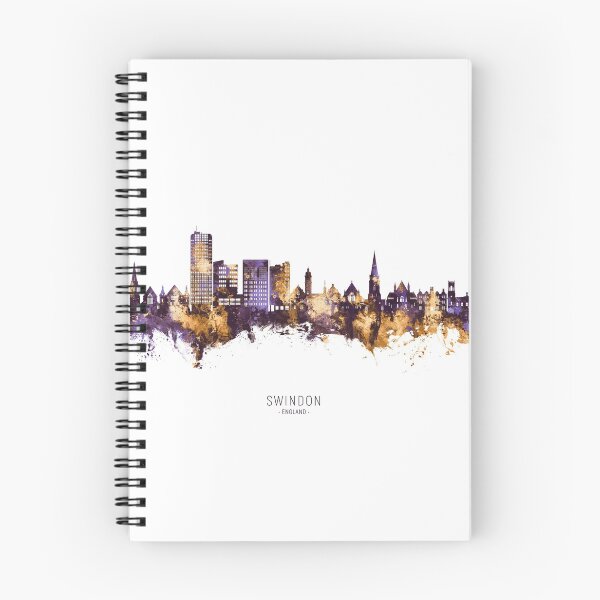 Item preview, Swindon England Skyline designed and sold by ArtPrints.