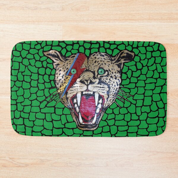 Item preview, Street Walking Cheetah on green designed and sold by mickwarkcup.