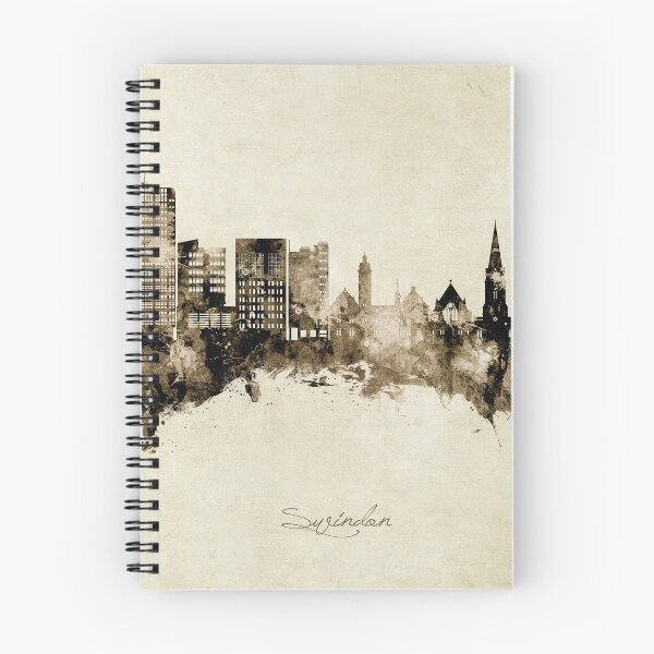 Item preview, Swindon England Skyline designed and sold by ArtPrints.