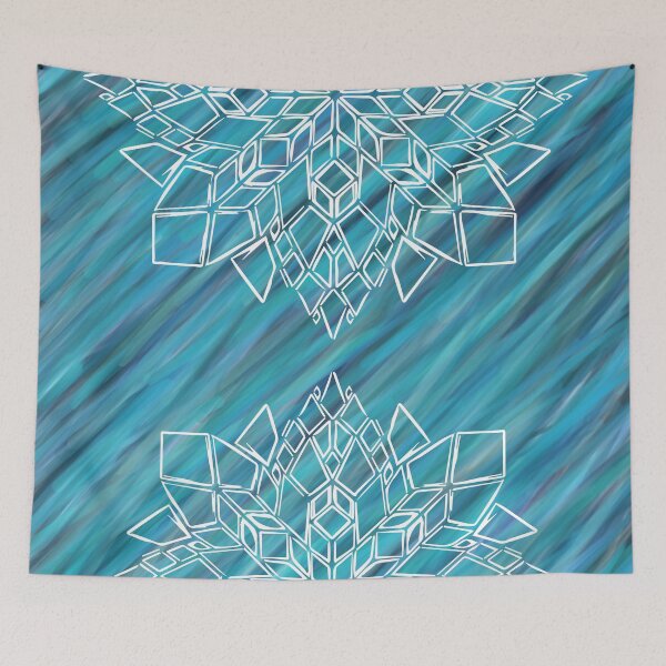 Item preview, Double geometric mandala designed and sold by Ingrid Kumar.