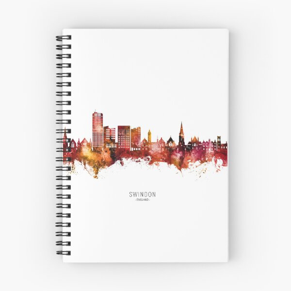 Item preview, Swindon England Skyline designed and sold by ArtPrints.