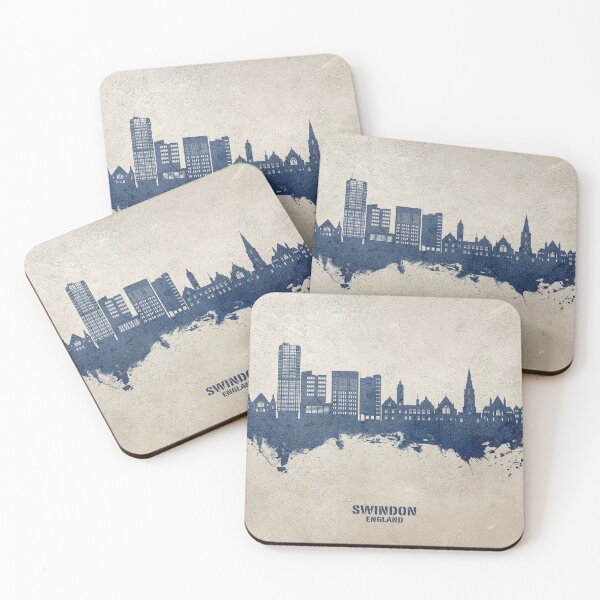 Item preview, Swindon England Skyline designed and sold by ArtPrints.