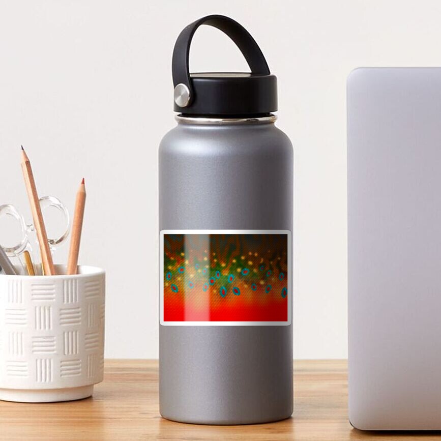 Vista previa del artículo con la obra «Pegatina brillante», diseñado y vendido por MikaelJenei.