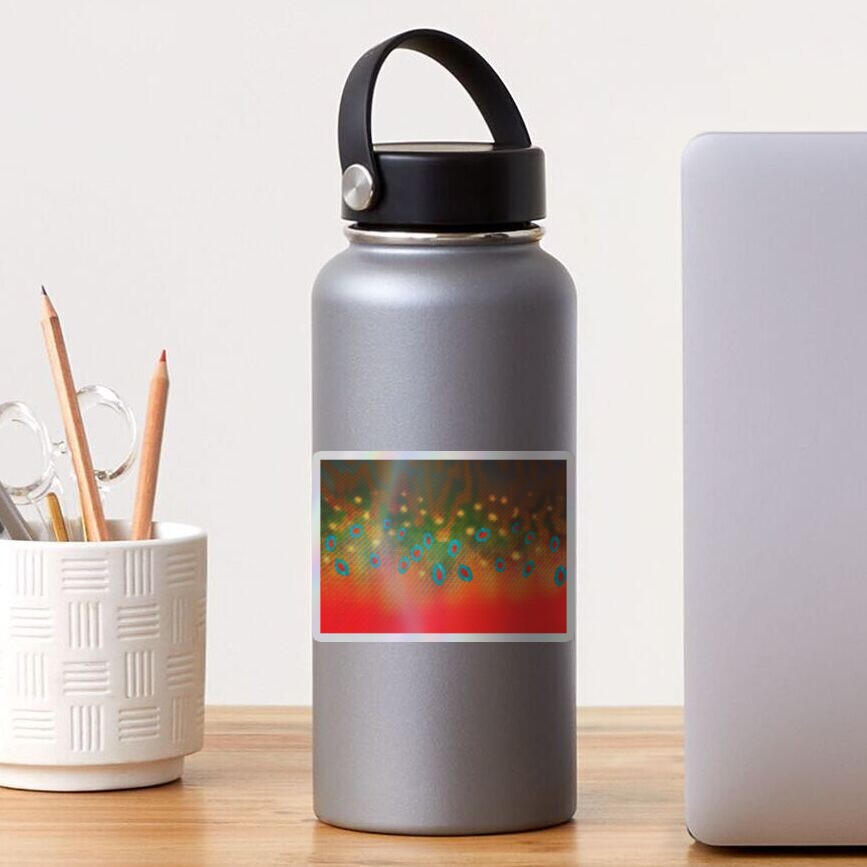 Vista previa del artículo con la obra «Pegatina holográfica», diseñado y vendido por MikaelJenei.