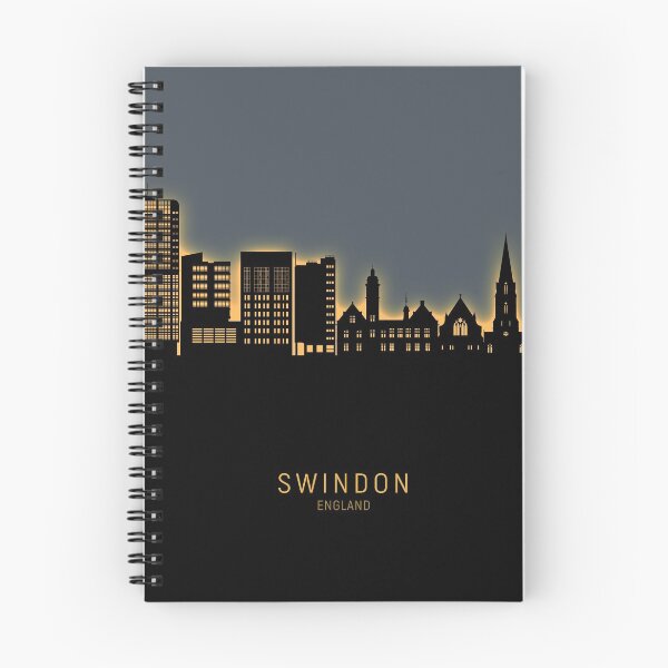 Item preview, Swindon England Skyline designed and sold by ArtPrints.