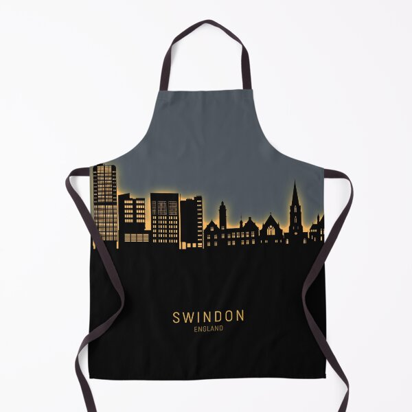 Item preview, Swindon England Skyline designed and sold by ArtPrints.