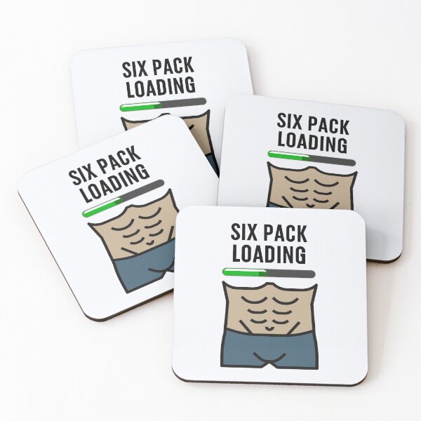 Item preview, Six Pack Coming Soon | Fitness | Workout | Weights designed and sold by niceb00y.