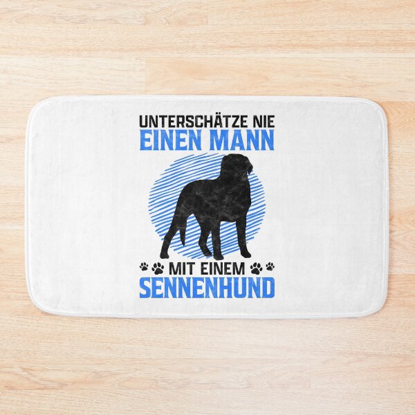 Item preview, Man with swiss mountain dog farmer dog saying designed and sold by madgrfx.