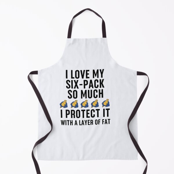Item preview, I Love My Six Pack | Six Pack | Fat | Donut | I Love My Six Pack | 6 Pack designed and sold by niceb00y.
