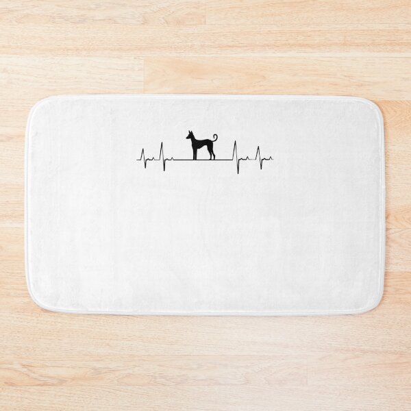 Item preview, Podenco heartbeat spanish hunting dog gift designed and sold by madgrfx.