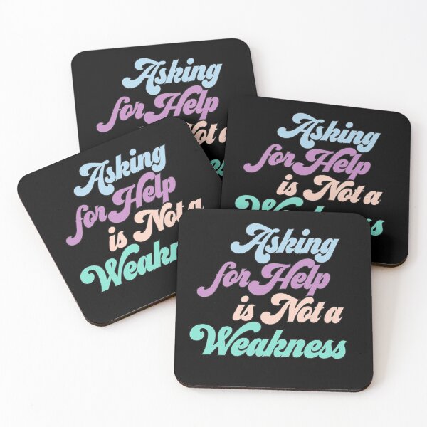 Item preview, Quote Motivation Asking For Help Is Not A Weakness Aesthetic designed and sold by jemile.