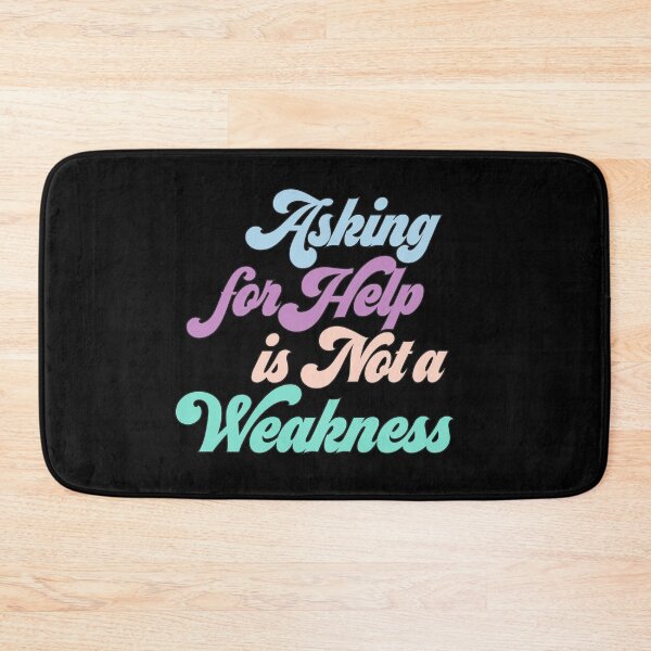 Item preview, Quote Motivation Asking For Help Is Not A Weakness Aesthetic designed and sold by jemile.