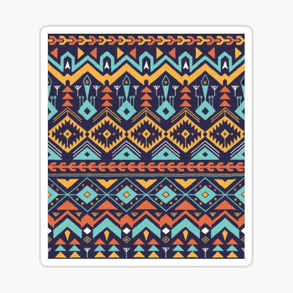 Ethnic Ornaments Sticker
