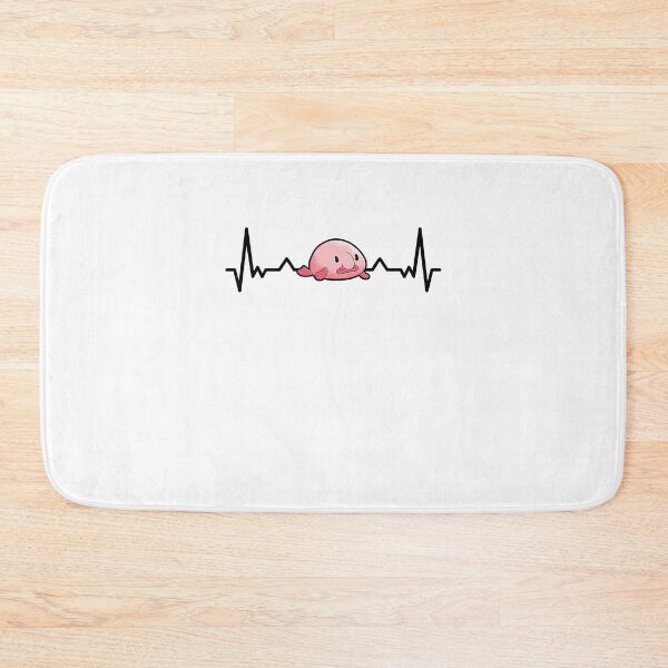 Item preview, Blobfish heartbeat ugly fish humor gift designed and sold by madgrfx.