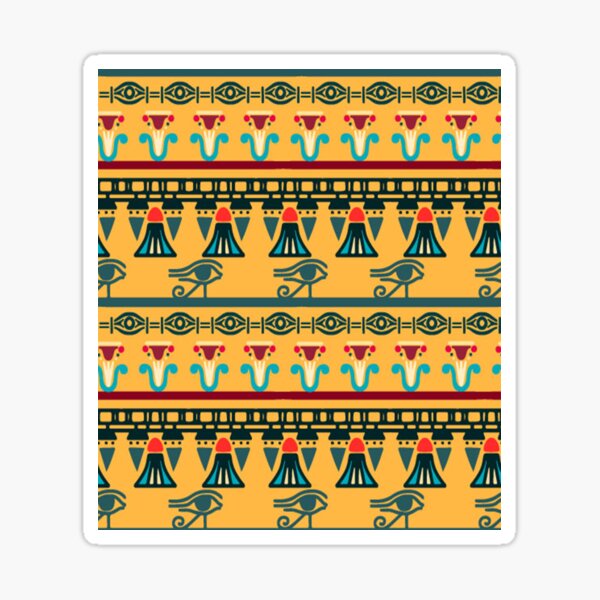 Ethnic Ornaments Sticker