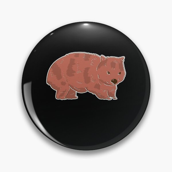 Artikelvorschau, Süße Wombat Grafik Beuteltier Australien Geschenk entworfen und verkauft von madgrfx.
