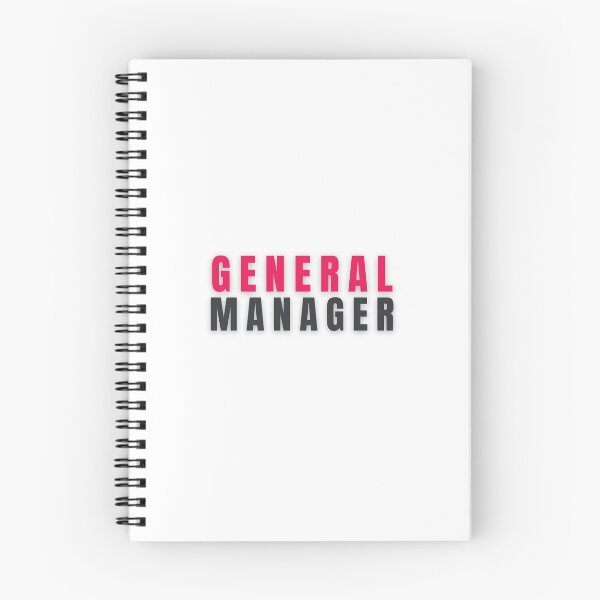 Item preview, General Manager designed and sold by Hoteliers.