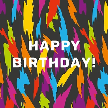 Artwork thumbnail, Abstract Party Poppers Pattern by Daniel Bevis Design