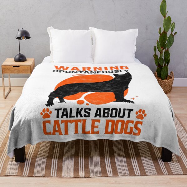 Item preview, Talks spontaneously about Australian Cattle Dog Sheepdog saying designed and sold by madgrfx.