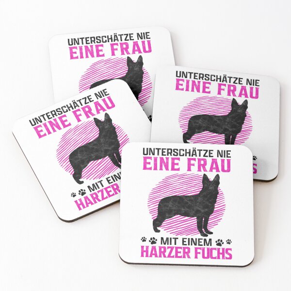 Item preview, Woman with Harzer fox german herding dog gift designed and sold by madgrfx.