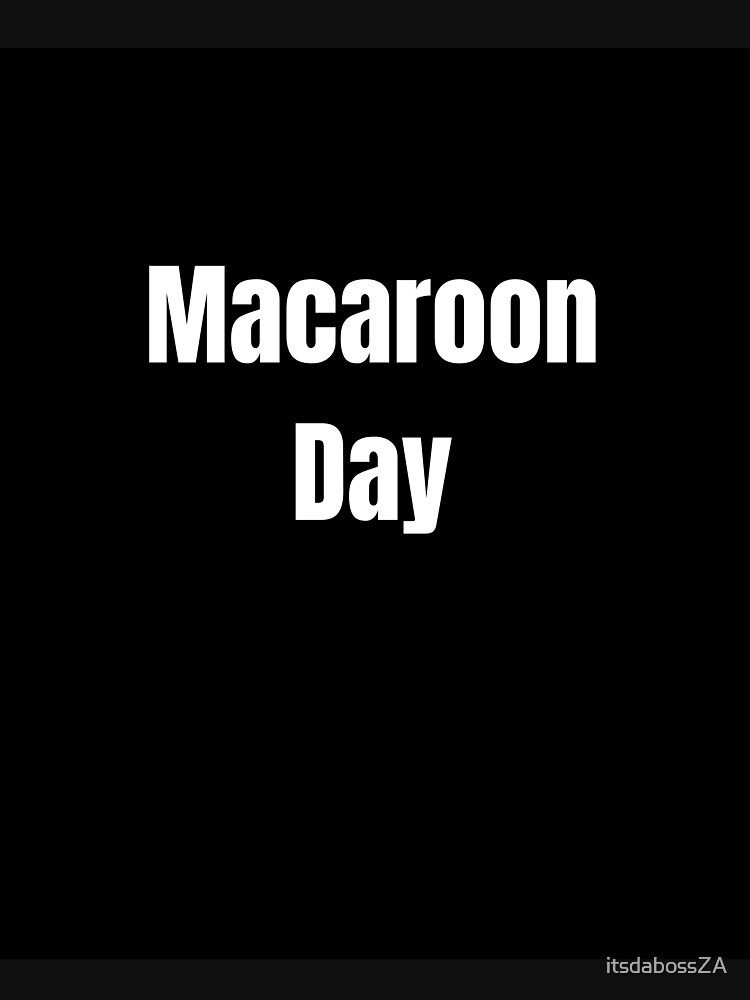 Discover Macaroon Day Classic T-Shirt