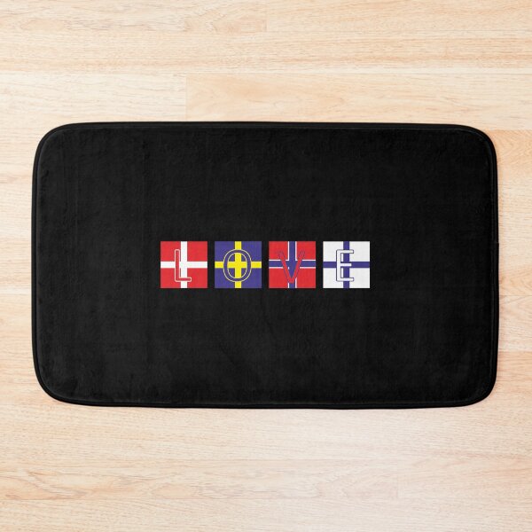 Item preview, Love Scandinavia Norway Sweden Finland Denmark designed and sold by AndiHK.