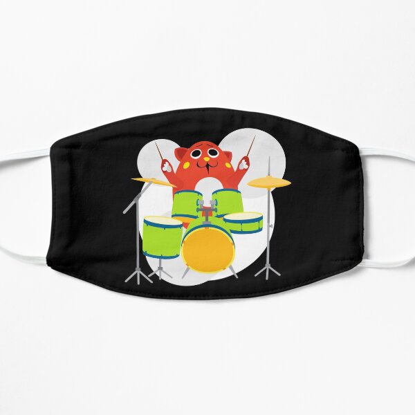 Nyango Star Mascot Drummer Flat Mask