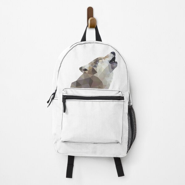 Item preview, Geometric Howling Wolf Wild Animal Lover designed and sold by Aleodor.
