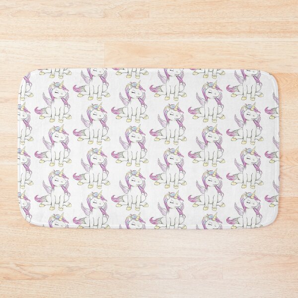 Item preview, Girl Rainbow Unicorn Unicorn's Party designed and sold by CreativeBu.