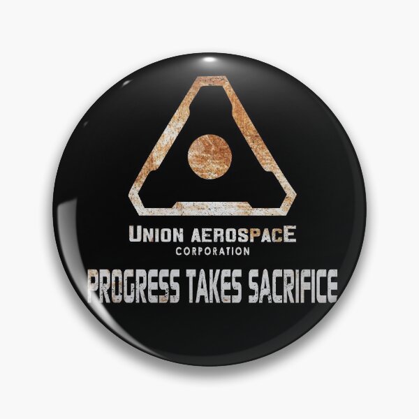 Item preview, UAC - Rusty Union Aerospace Corp Logo - Retro Video Game designed and sold by jacob-jendrey.