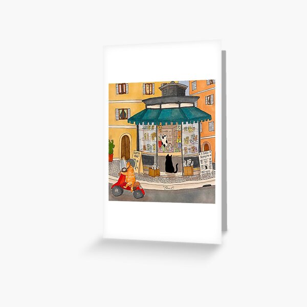 Item preview, Journal of a Cat in Rome - Morning Newspaper designed and sold by Stanis the Cat.