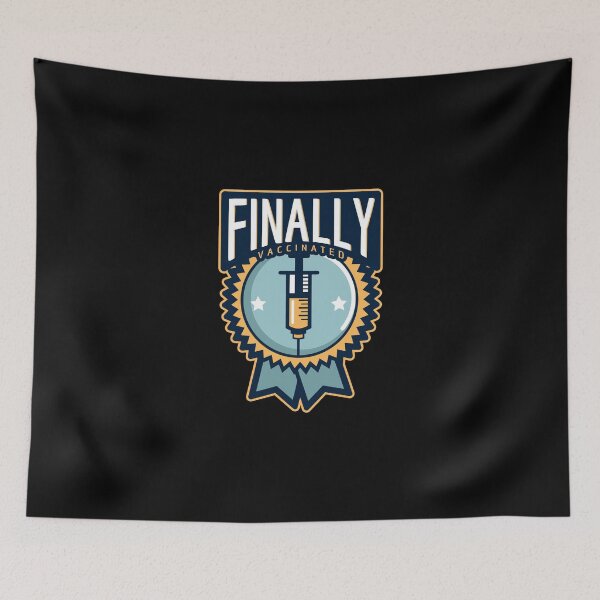 Item preview, Finally Vaccinated designed and sold by modern-wave.