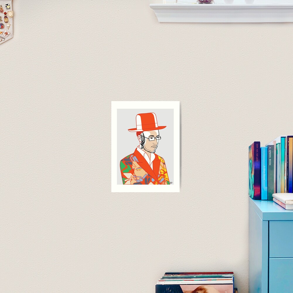 Concentration | Modern and original jewish art Art Print