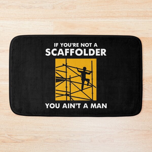 Item preview, Scaffolder Scaffold Builder Scaffolding Platform Worker Funny Sayings designed and sold by CuteDesigns1.
